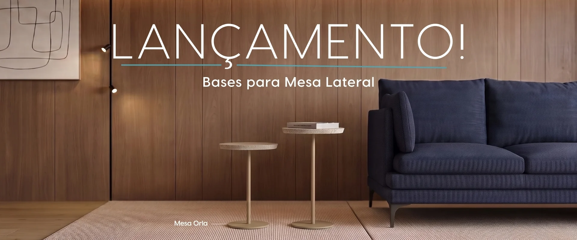 Lançamento: Bases para Mesa Lateral Alumiflex